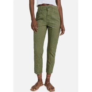Veronica Beard Arya with Carpenter‎ Details Clever Green 24 NWT